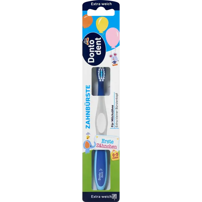 Dontodent Tandenborstel Kinderen Extra Zacht, 0 Tot 3 Jaar 1.0 St