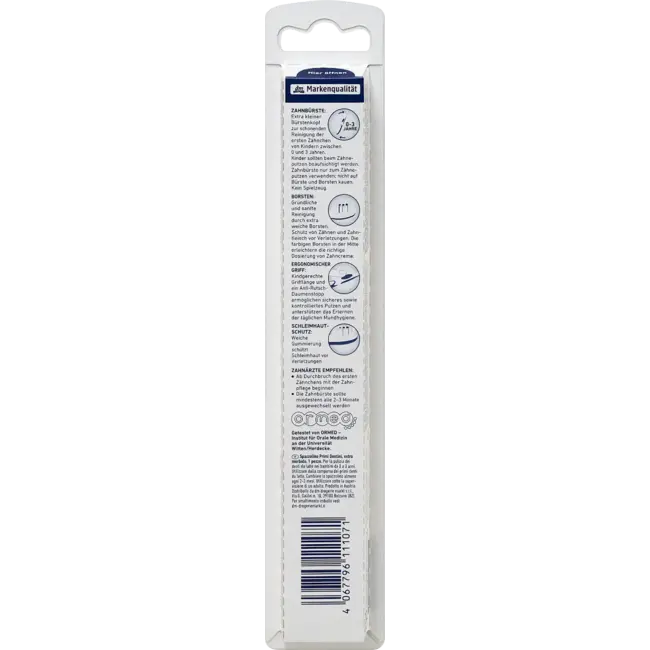 Dontodent Tandenborstel Kinderen Extra Zacht, 0 Tot 3 Jaar 1.0 St