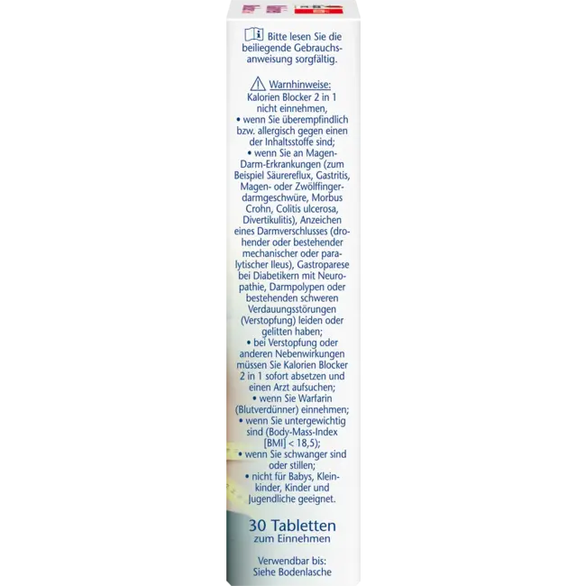 Doppelherz Calorie Blocker 2in1 Tabletten 30.0 St