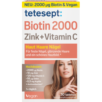 tetesept Tetesept Biotine 2000 Tabletten
