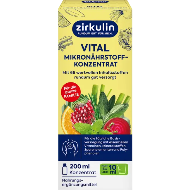 Zirkulin Vital Voedingsconcentraat 200.0 ml