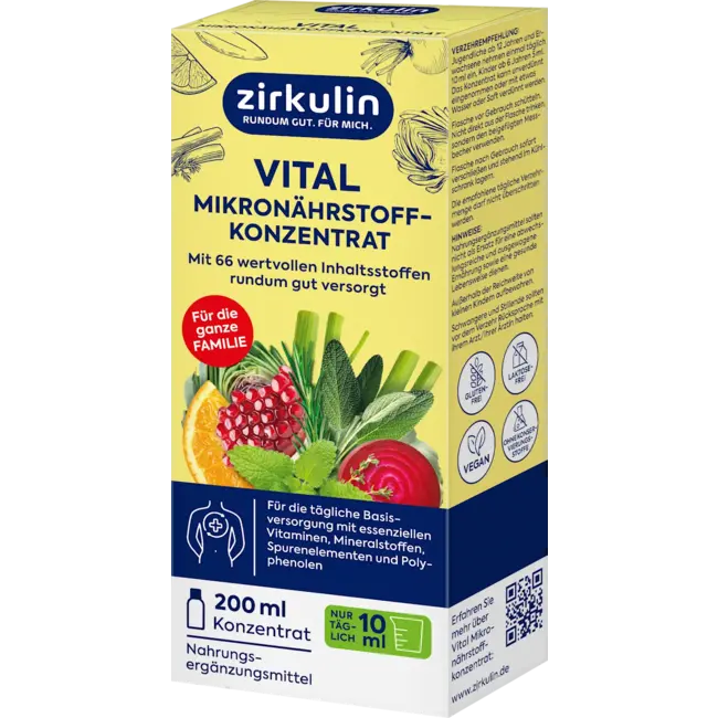 Zirkulin Vital Voedingsconcentraat 200.0 ml