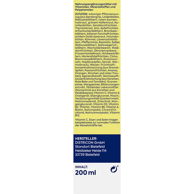 Zirkulin Vital Voedingsconcentraat 200.0 ml