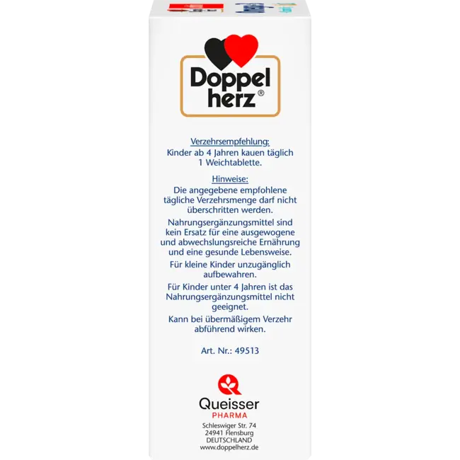 Doppelherz Omega-3 Kids Gel-tabs 63 St 81.9 g
