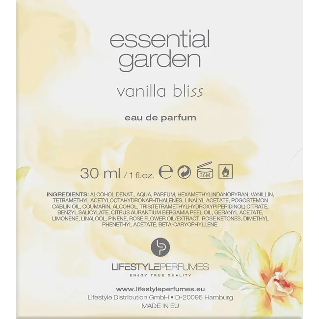essential garden Vanilla Bliss Eau De Parfum 30.0 ml