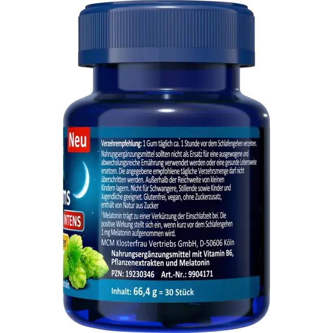 Klosterfrau Slaap Gummies Intens Melatonine 1,9mg 30.0 St