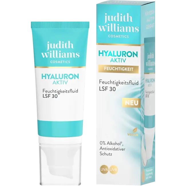 Judith Williams Vochtinbrengende Vloeistof Hyaluron Actief SPF30 50.0 ml