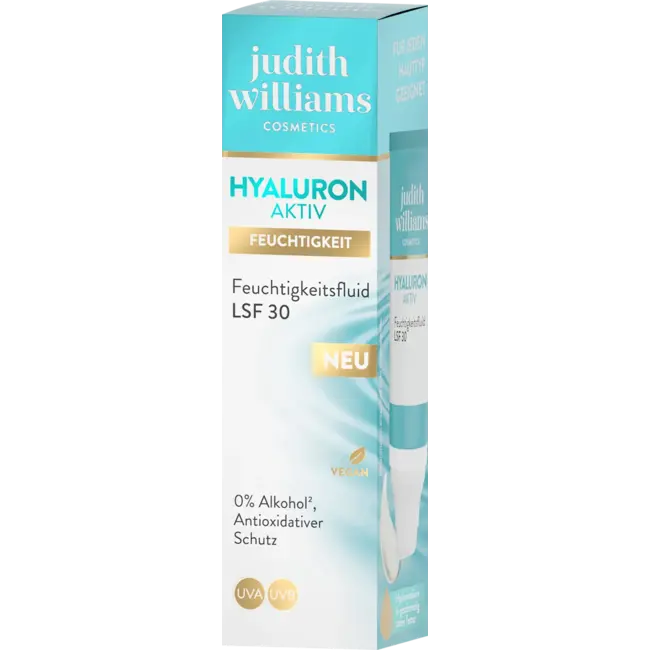 Judith Williams Vochtinbrengende Vloeistof Hyaluron Actief SPF30 50.0 ml