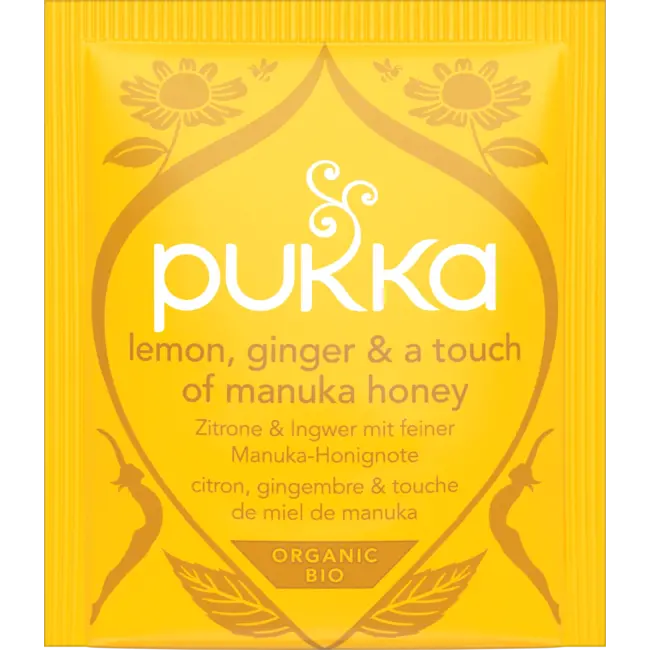 pukka Kruidenthee Citroen & Gember Met Manuka Honingnoot (20 Zakjes) 34.0 g