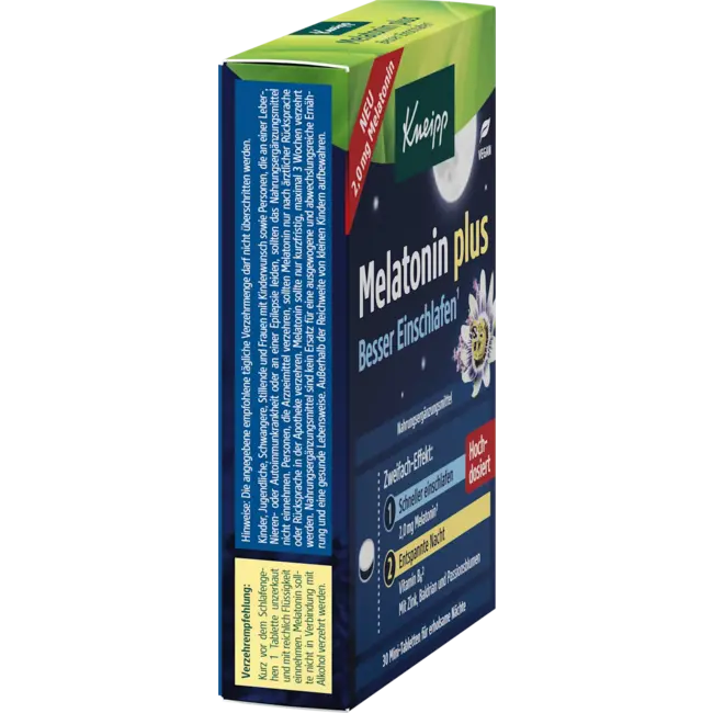 Kneipp Melatonine Plus Tabletten 30 St 15.3 g