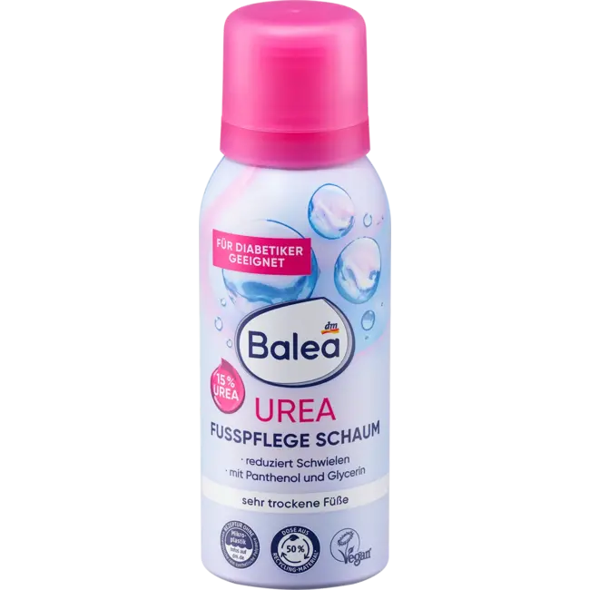 Balea Voetverzorgingsschuim Ureum 100.0 ml