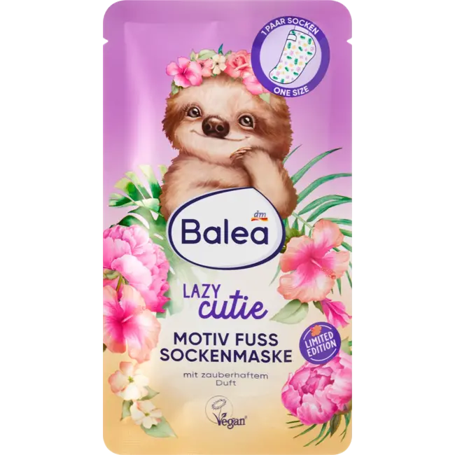 Balea Sokkenmasker Lazy Cutie (1 Paar) 2.0 St