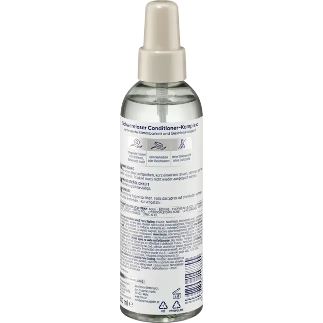 Balea Lichte Kamspray Pure Styling 200.0 ml