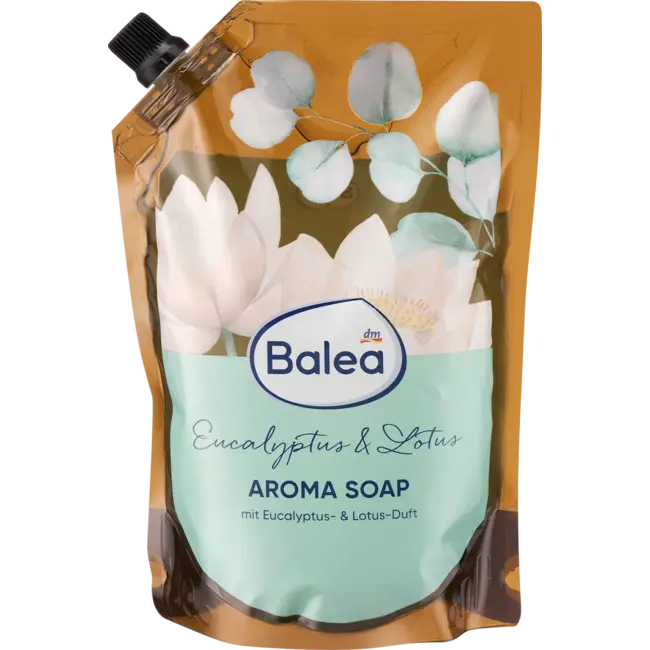 Balea Vloeibare Zeep Eucalyptus & Lotus, Navulverpakking 500.0 ml