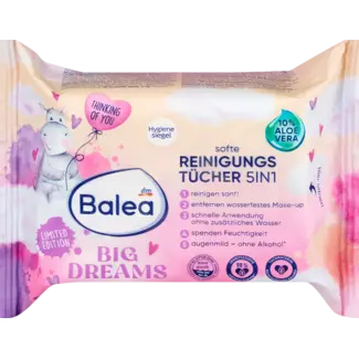 Balea Balea Gezichtsreinigingsdoekjes Big Dreams