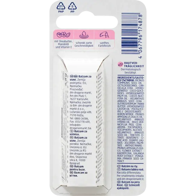 Balea Lippenverzorging Rosé 4.8 g