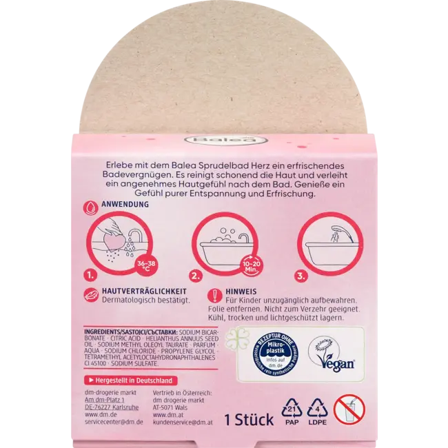 Balea Badbom Hart 1.0 St