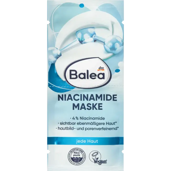 Balea Gezichtsmasker Niacinamide 16.0 ml
