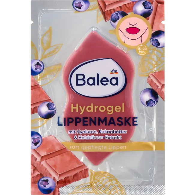 Balea Lipmasker Cacaoboter Heidelbeere 1.0 St