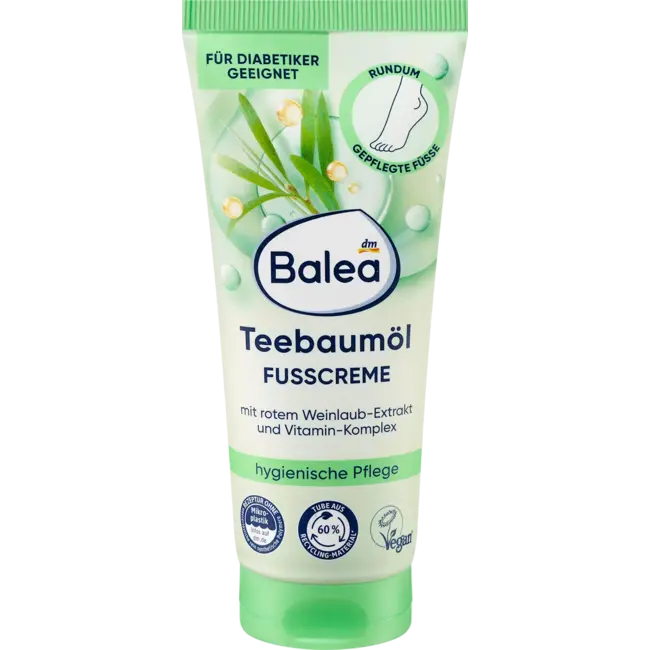 Balea Voetcrème Tea Tree Olie 100.0 ml