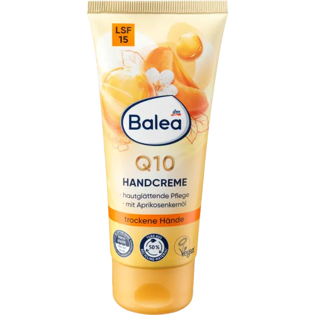 Balea Handcrème Q10 Met Abrikozenolie En SPF15 100.0 ml