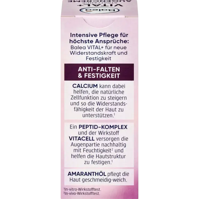 Balea Oogcrème Vital+ Verstevigend 15.0 ml