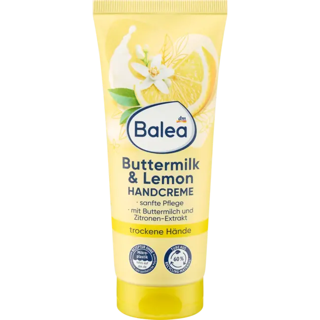 Balea Handcrème Buttermilk & Lemon 100.0 ml
