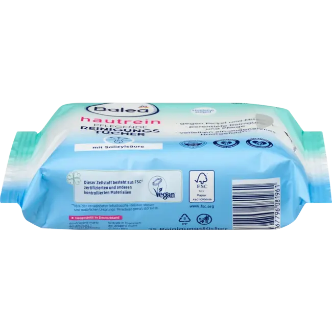 Balea Voedende Reinigingsdoekjes Huidreiniging 25.0 St