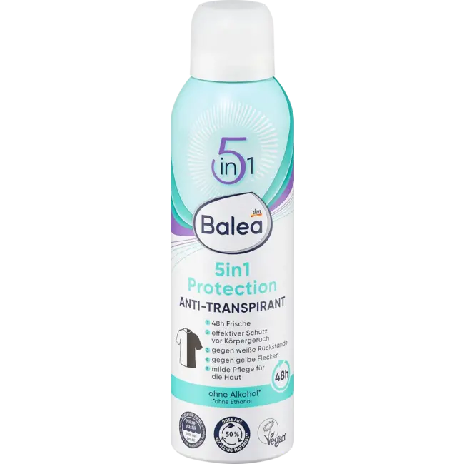 Balea Antitranspirant Deospray Bescherming 5in1 200.0 ml