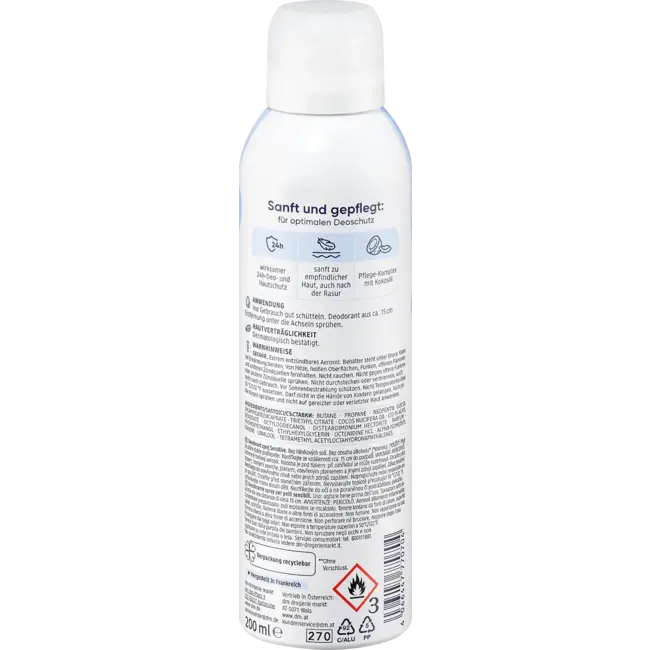 Balea Deospray Sensitive 200.0 ml