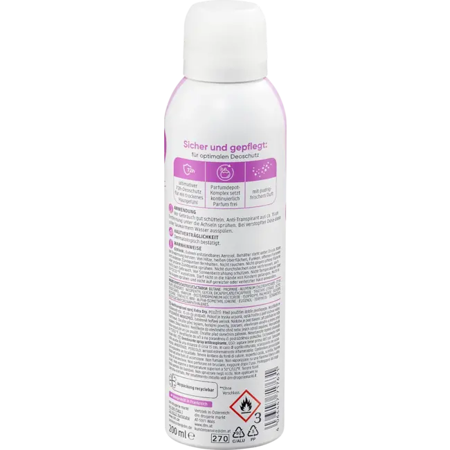 Balea Antitranspirant Deospray Extra Dry 200.0 ml