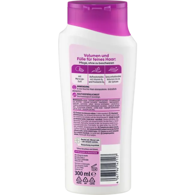 Balea Volume Shampoo Maracuja 300.0 ml