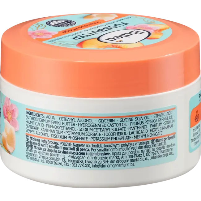 Balea Voetboter Sheaboter & Perzikzaadolie 150.0 ml