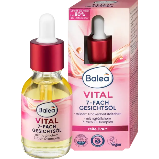 Balea Gezichtsolie Vital 7-voudig 30.0 ml