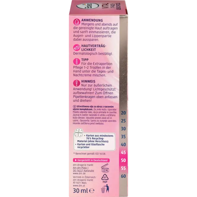 Balea Gezichtsolie Vital 7-voudig 30.0 ml