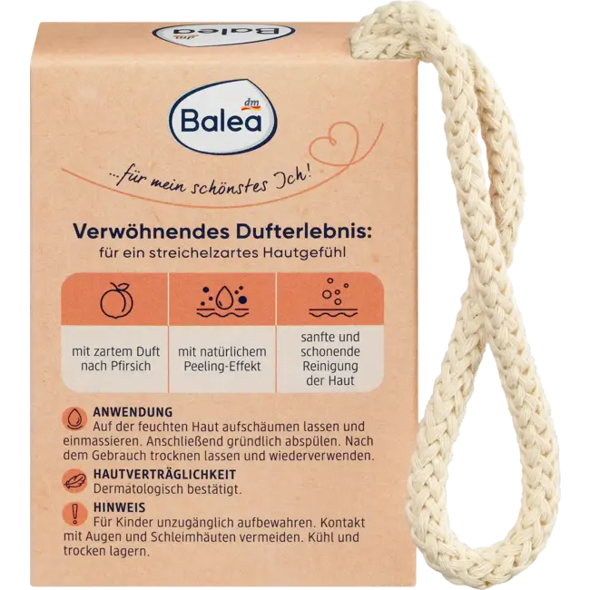 Balea Vaste Douchepeeling Perzik 100.0 g