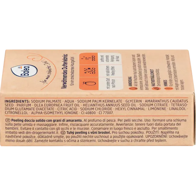 Balea Vaste Douchepeeling Perzik 100.0 g