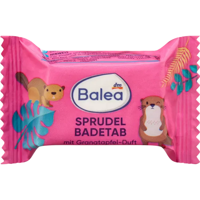 Balea Bruisbad Blokje Blauw, Roze of Geel 18.0 g