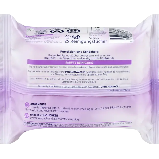 Balea Micellaire Reinigingsdoekjes 25.0 St