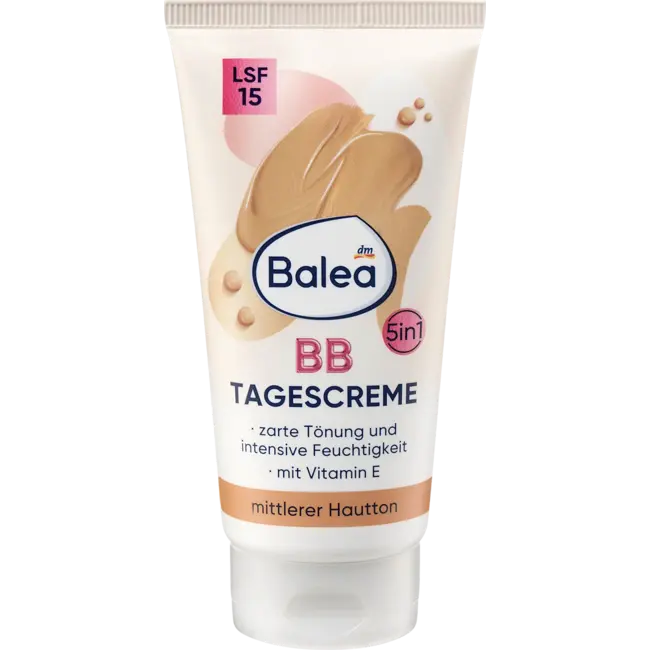 Balea BB Crème Medium Huidskleur SPF 15 50.0 ml