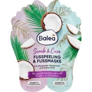 Balea Balea Peeling & Voetmaskerset (2x10ml)