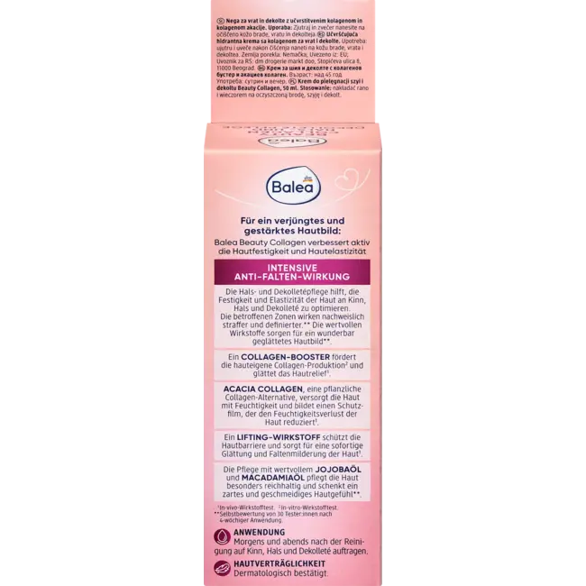 Balea Hals- En Decolletéverzorging Beauty Collagen 50.0 ml