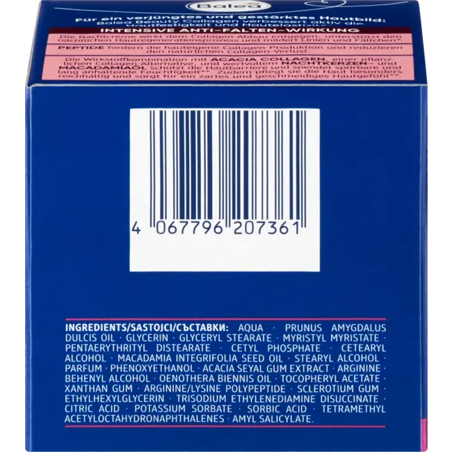 Balea Nachtcrème Beauty Collageen 50.0 ml