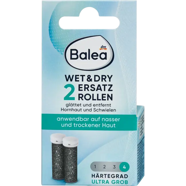 Balea Reserverollen Eeltverwijderaar (niveau 4) Ultra Grof 2.0 St