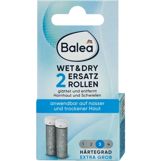 Balea Reserverollen Eeltverwijderaar (niveau 3) Extra Grof 2.0 St