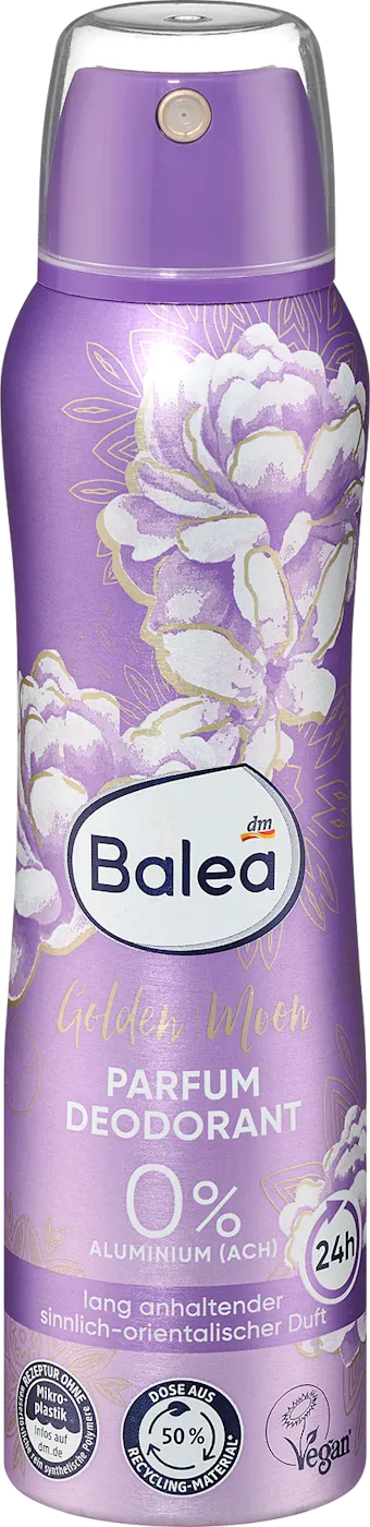Balea Parfum Deospray Deodorant Golden Moon ml Duitse