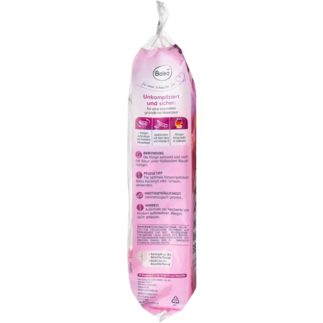 Balea Wegwerpscheermesjes 3-mesjes 8.0 St