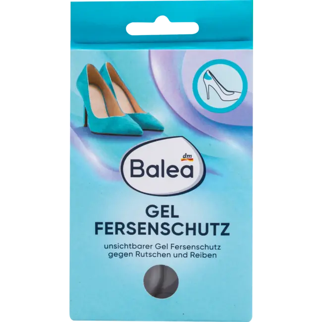 Balea Drukpuntbescherming Hiel Achterkant Gelpads (1 Paar) 2.0 St