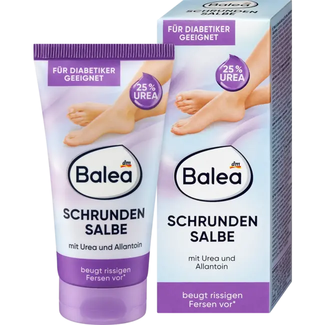 Balea Voetcrème Gebarsten Hielen 25% Urea 50.0 ml