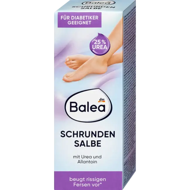 Balea Voetcrème Gebarsten Hielen 25% Urea 50.0 ml